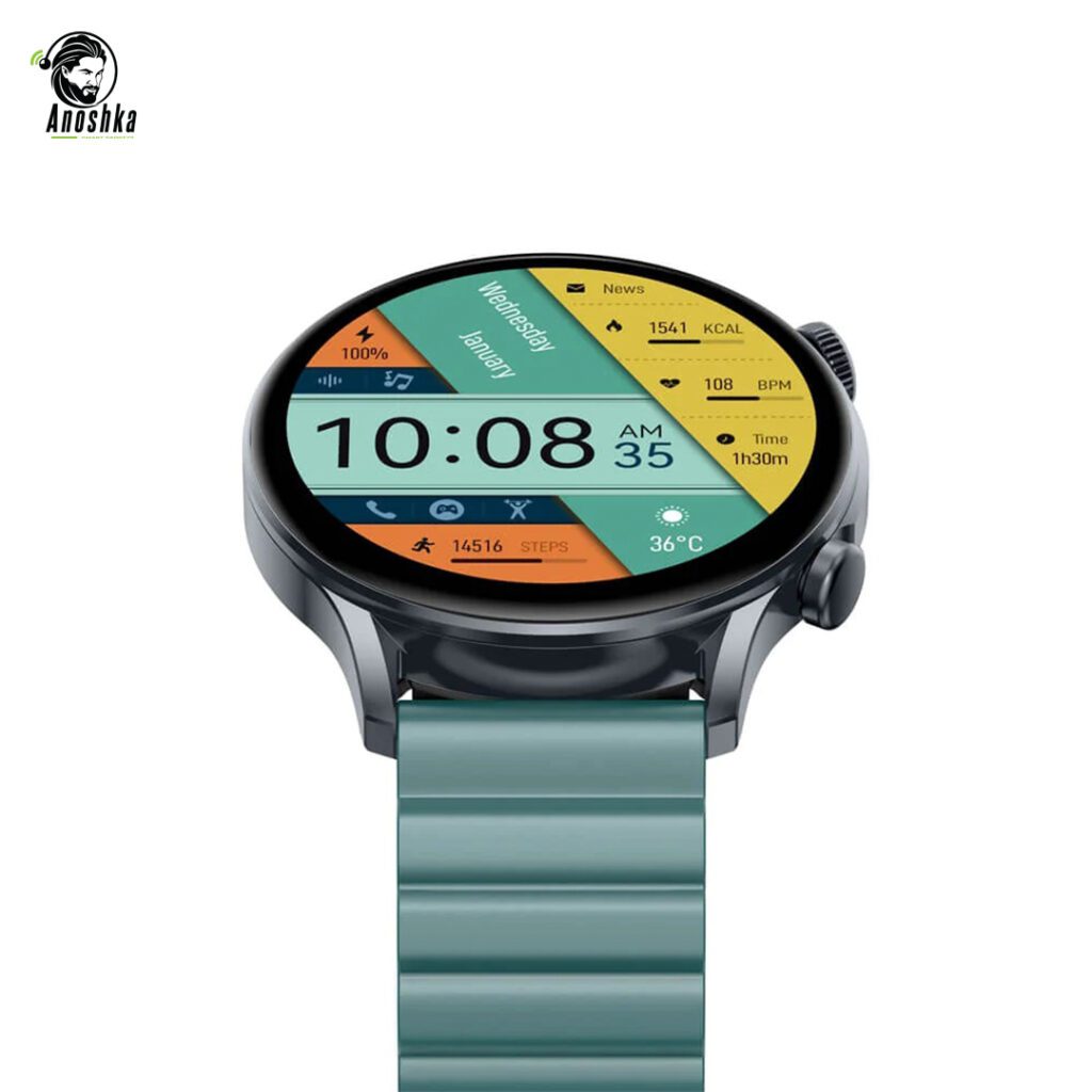 Kieslect Contact Smartwatch Kr Pro Ltd with AMOLED Display and Bluetooth Calling