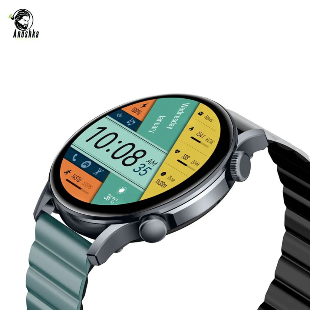 Kieslect Contact Smartwatch Kr Pro Ltd with AMOLED Display and Bluetooth Calling