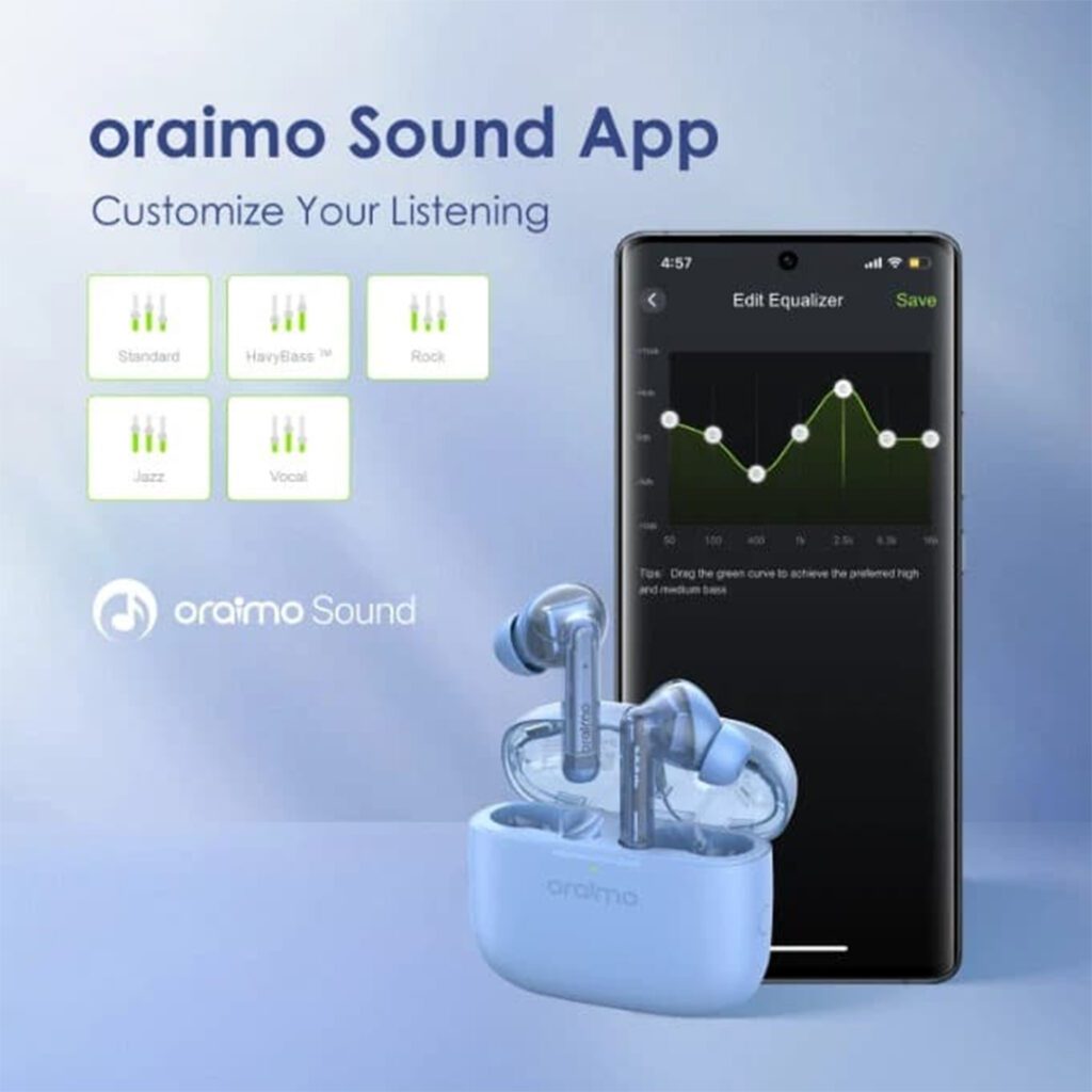 Oraimo FreePods Lite OTW-330 Wireless Earbuds with Clear Sound