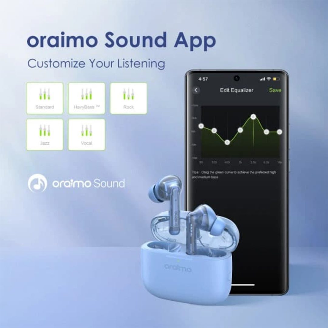 Oraimo FreePods Lite OTW-330 Wireless Earbuds with Clear Sound