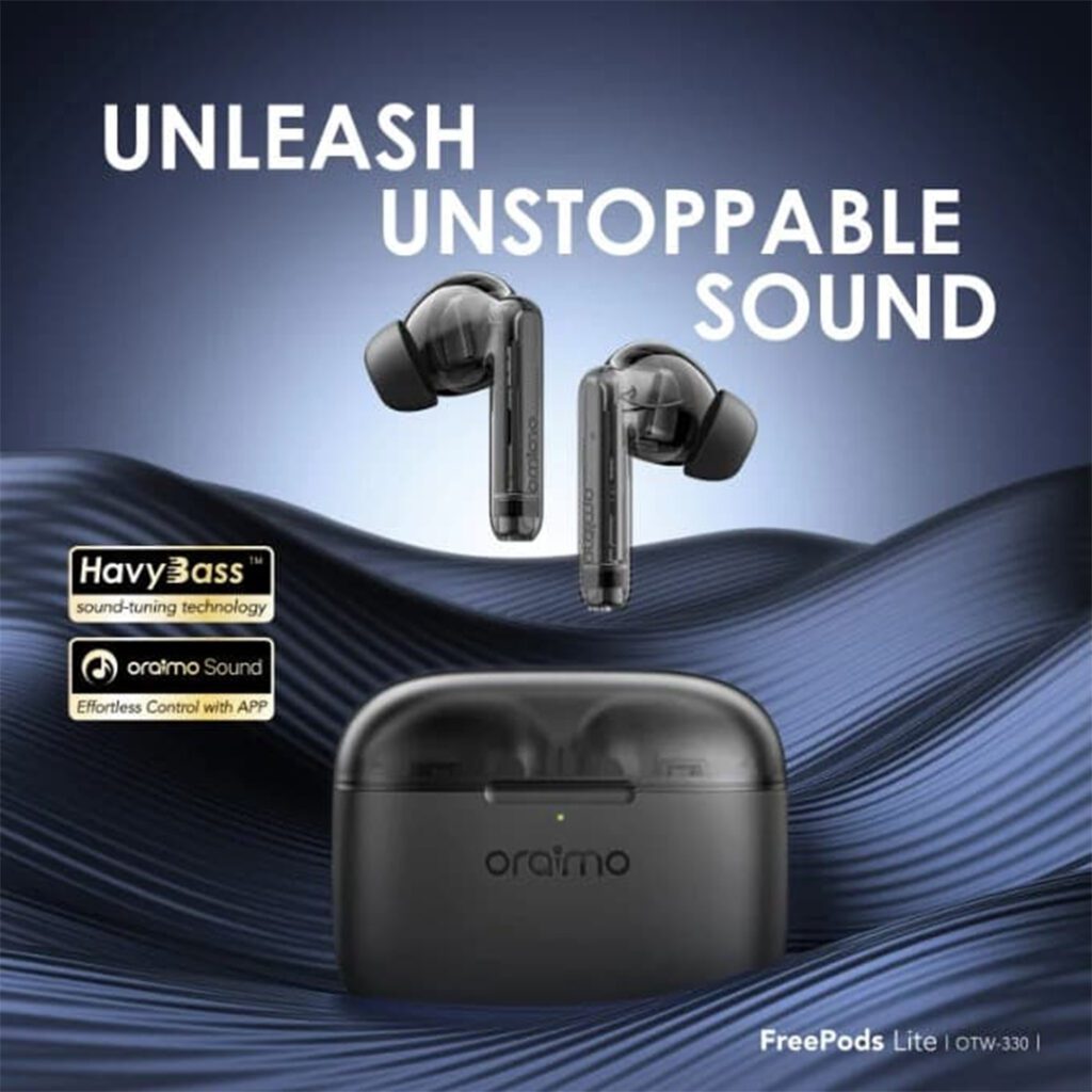 Oraimo FreePods Lite OTW-330 Wireless Earbuds with Clear Sound