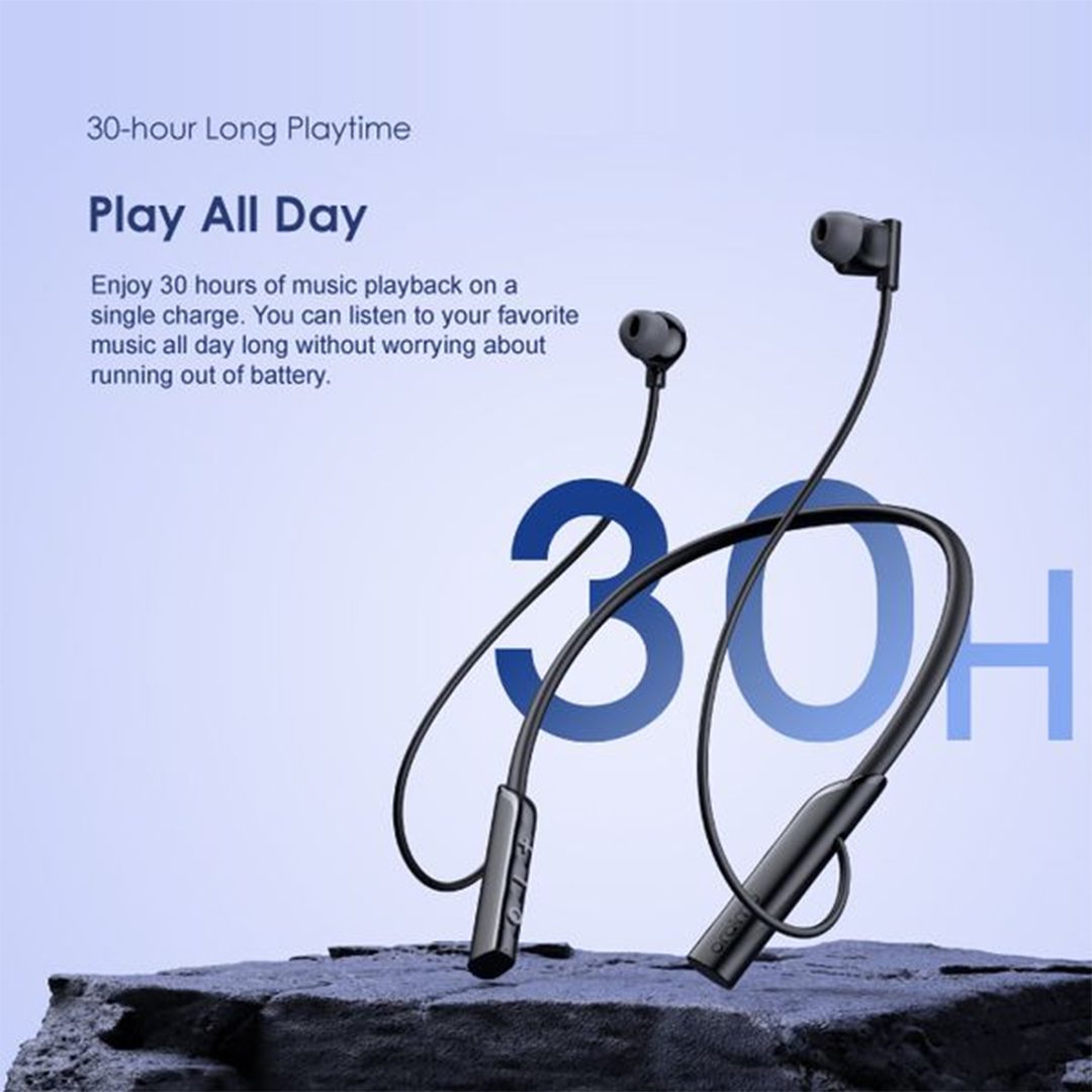 Oraimo Necklace Lite wireless neckband with clear sound and long battery life