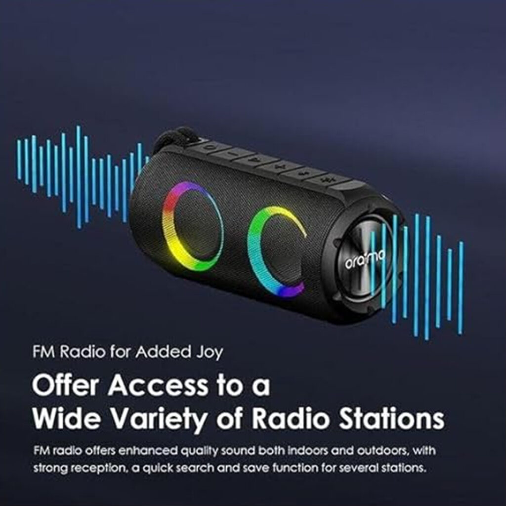 Oraimo Rover 12W OBS-53D wireless speaker with FM radio and powerful sound