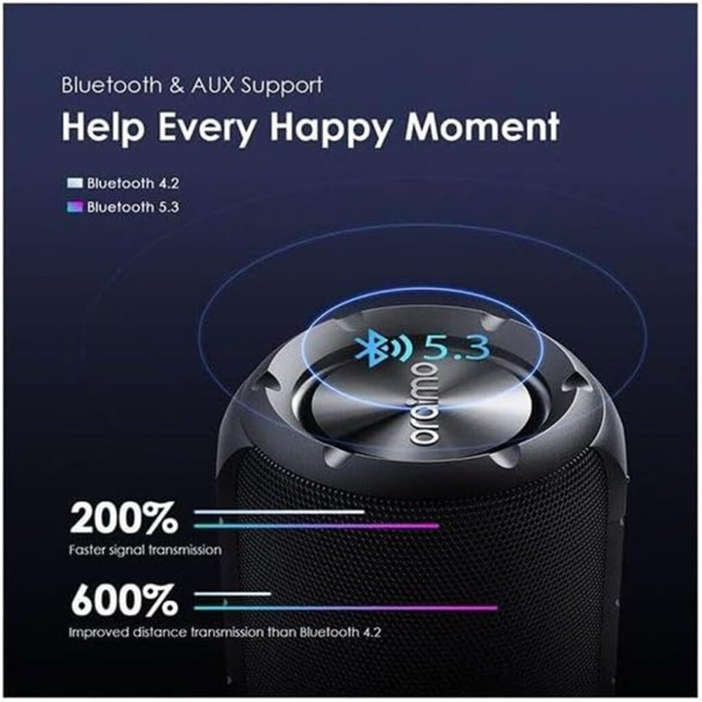 Oraimo Rover 12W OBS-53D wireless speaker with FM radio and powerful sound