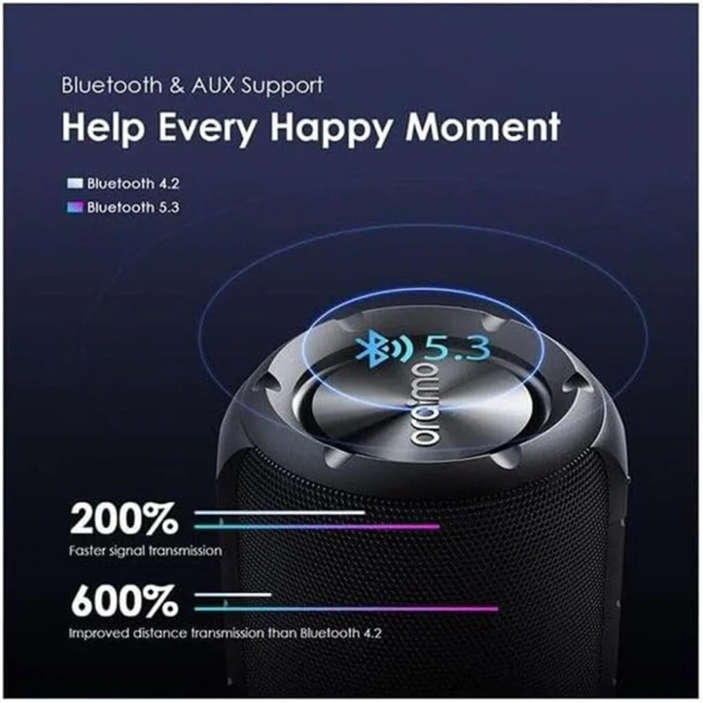 Oraimo Rover 12W OBS-53D wireless speaker with FM radio and powerful sound