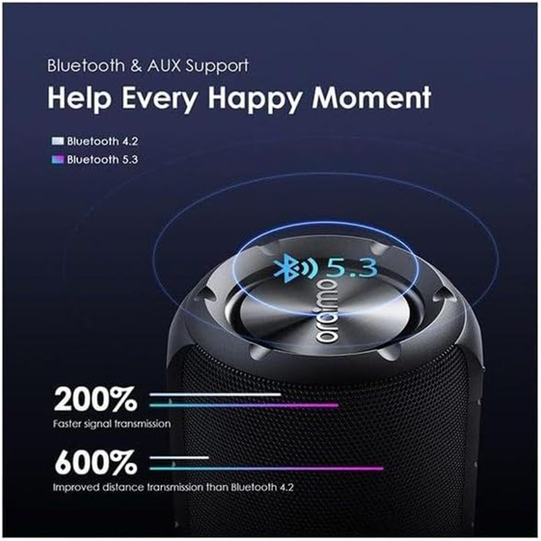 Oraimo Rover 12W OBS-53D wireless speaker with FM radio and powerful sound