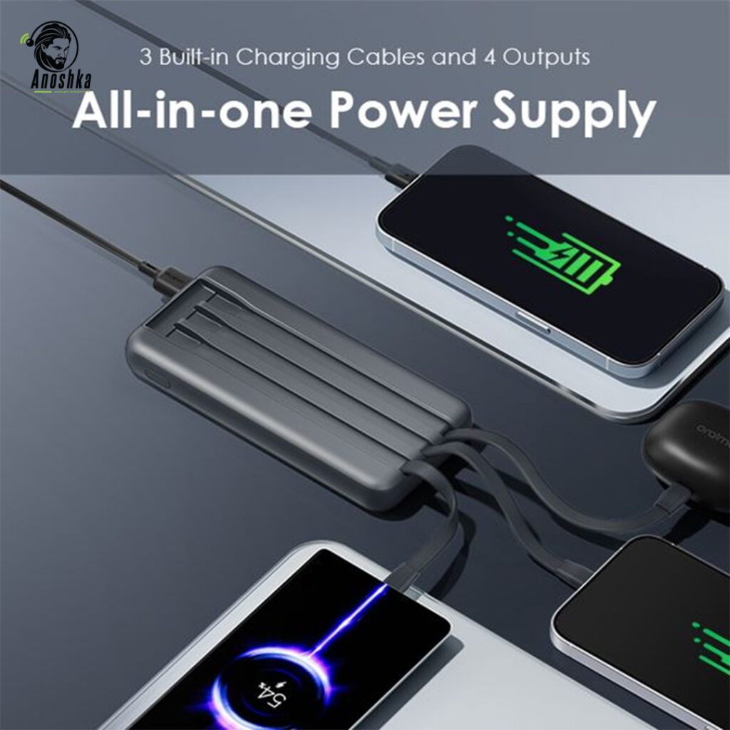 Oraimo Slice Link Pro 10000mAh 22.5W fast charging power bank slim design