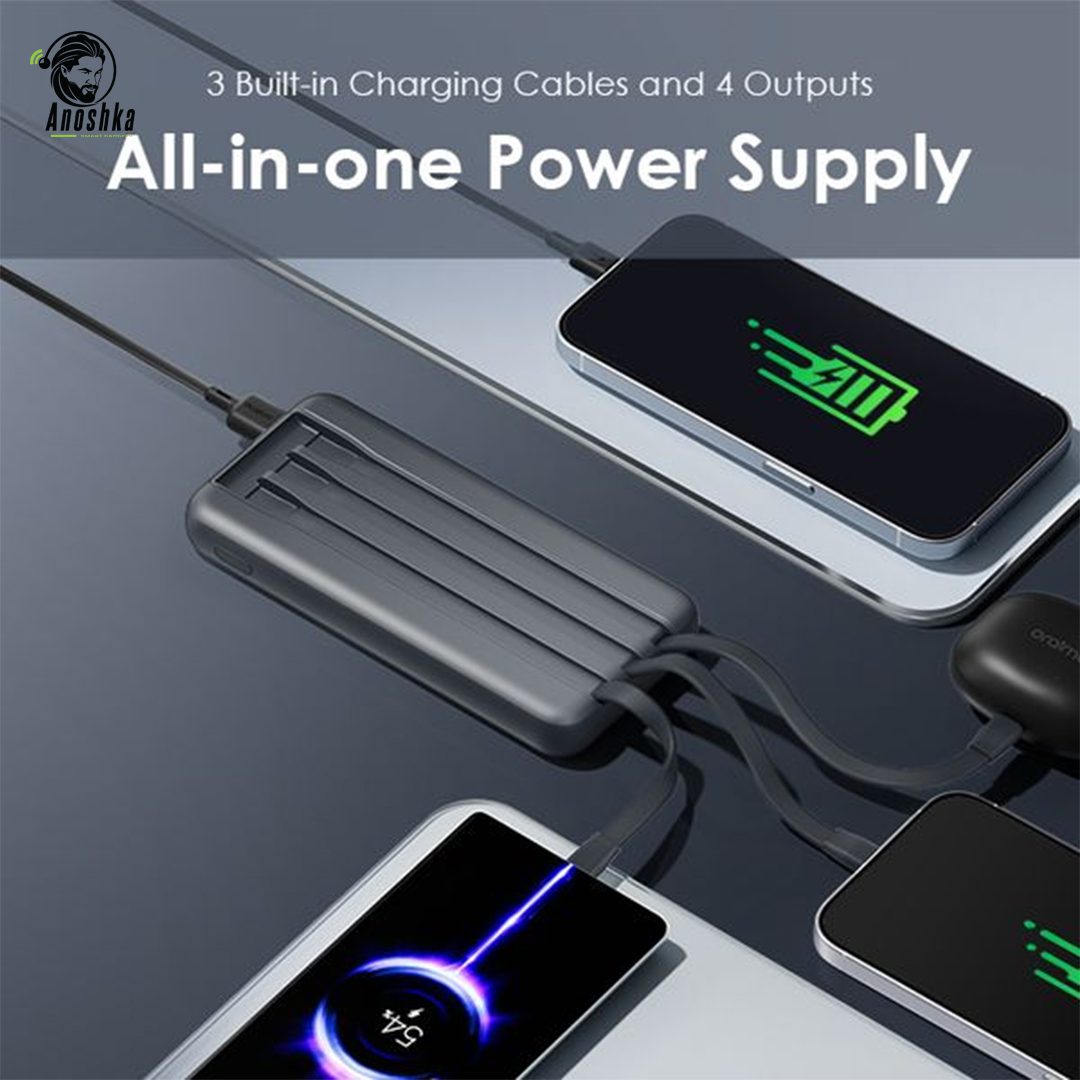 Oraimo Slice Link Pro 10000mAh 22.5W fast charging power bank slim design