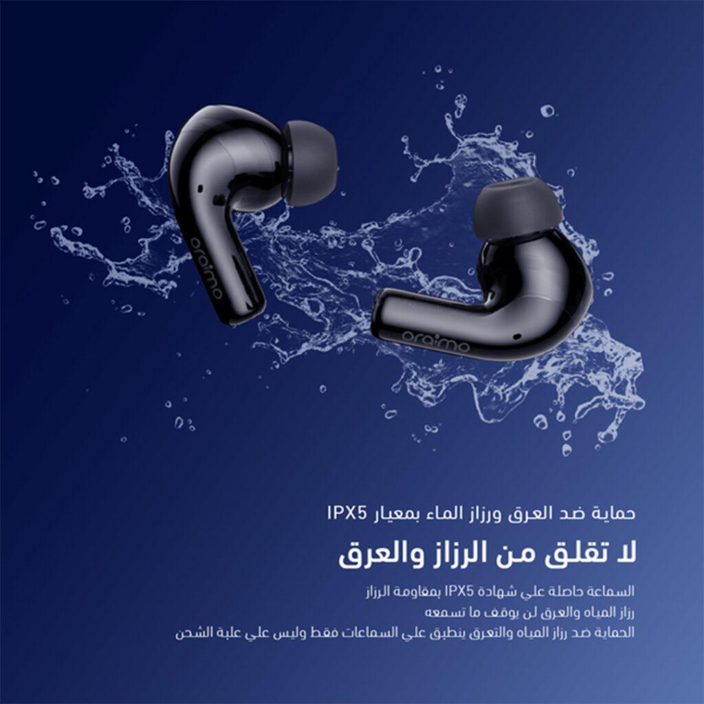 Oraimo SpaceBuds Z true wireless earbuds with HD sound and ergonomic fit