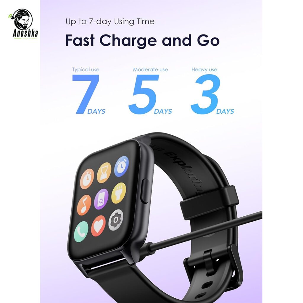 Oraimo Watch 4 Plus smartwatch with health and fitness tracking