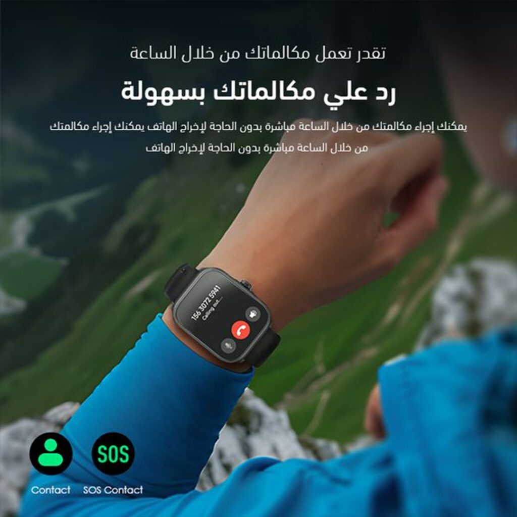 Oraimo Watch Nova AM featuring sleek design, health monitoring, and smart notifications.