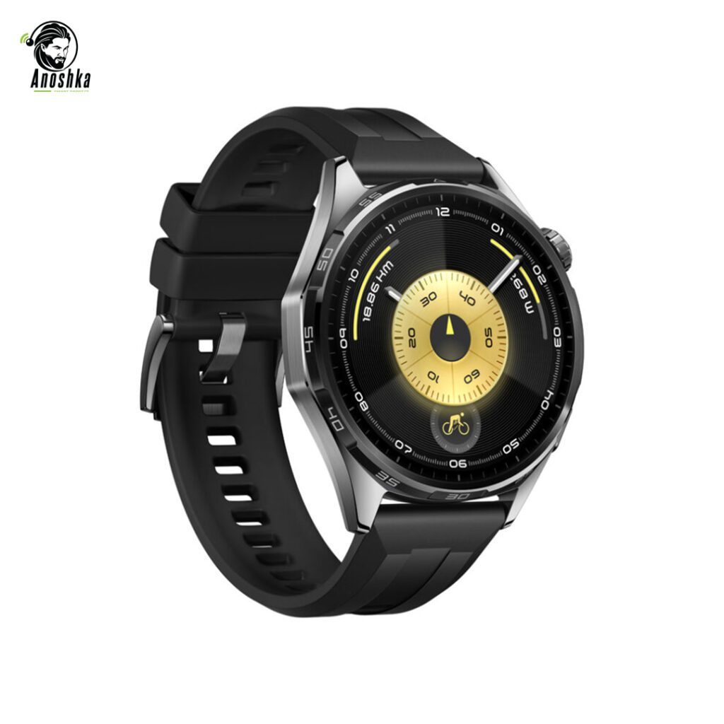 Huawei Watch GT 6 46mm Black smartwatch with AMOLED display and health tracking