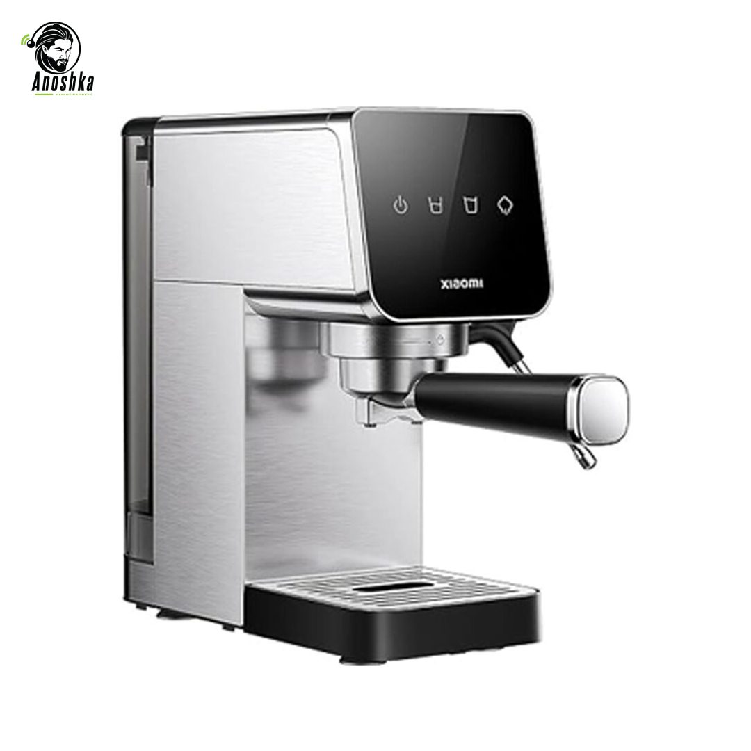 Xiaomi Semi-automatic Espresso Machine brewing coffee with milk frothing