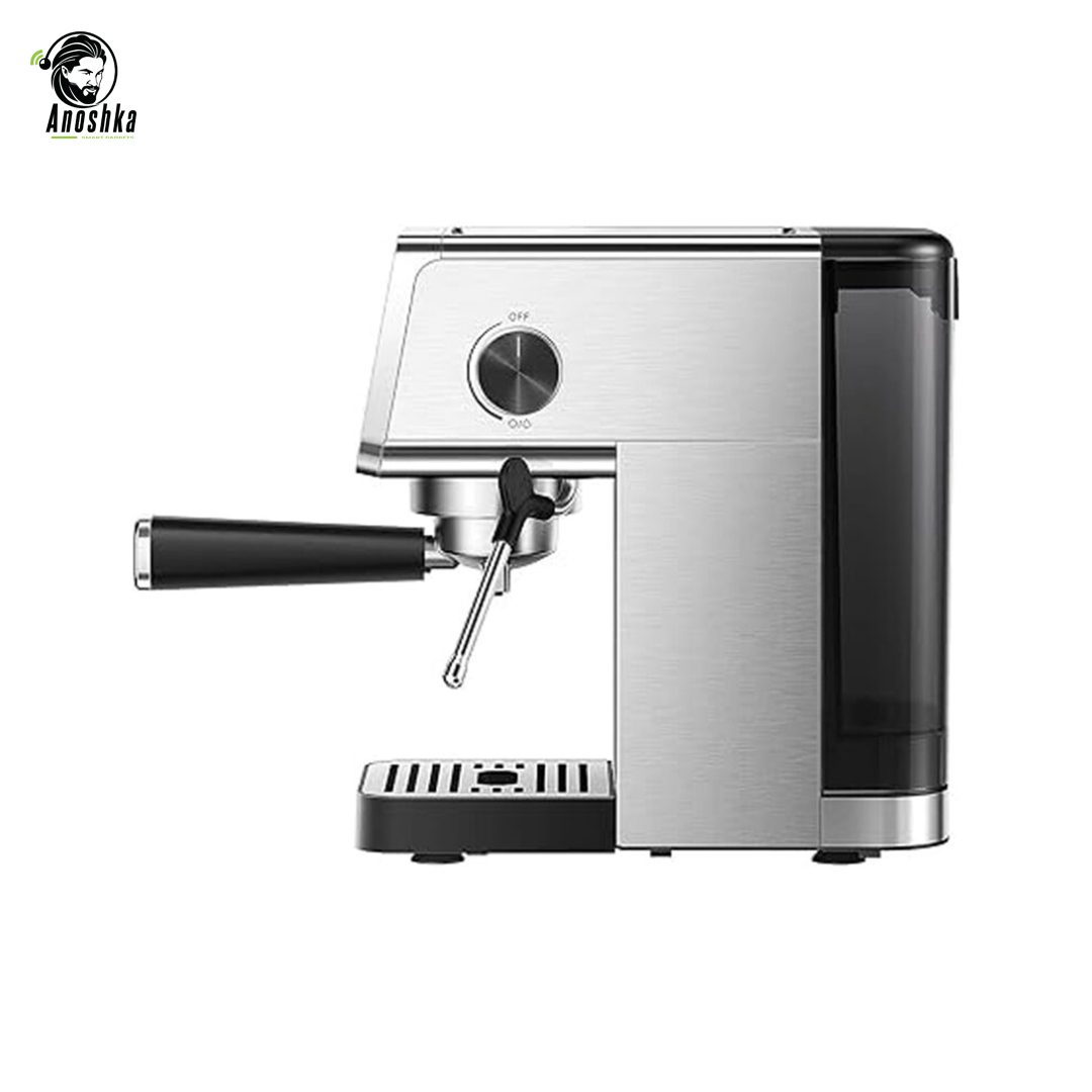 Xiaomi Semi-automatic Espresso Machine brewing coffee with milk frothing
