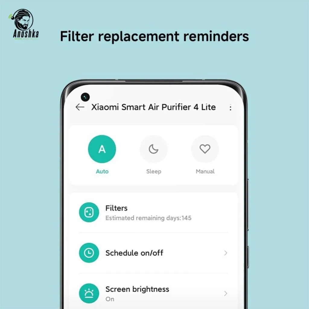 Xiaomi Smart Air Purifier 4 Lite in a modern living room
