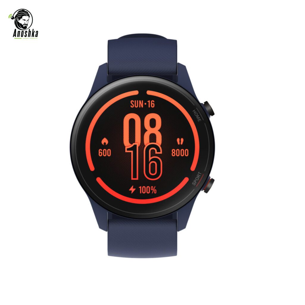Xiaomi Watch displaying health and fitness metrics