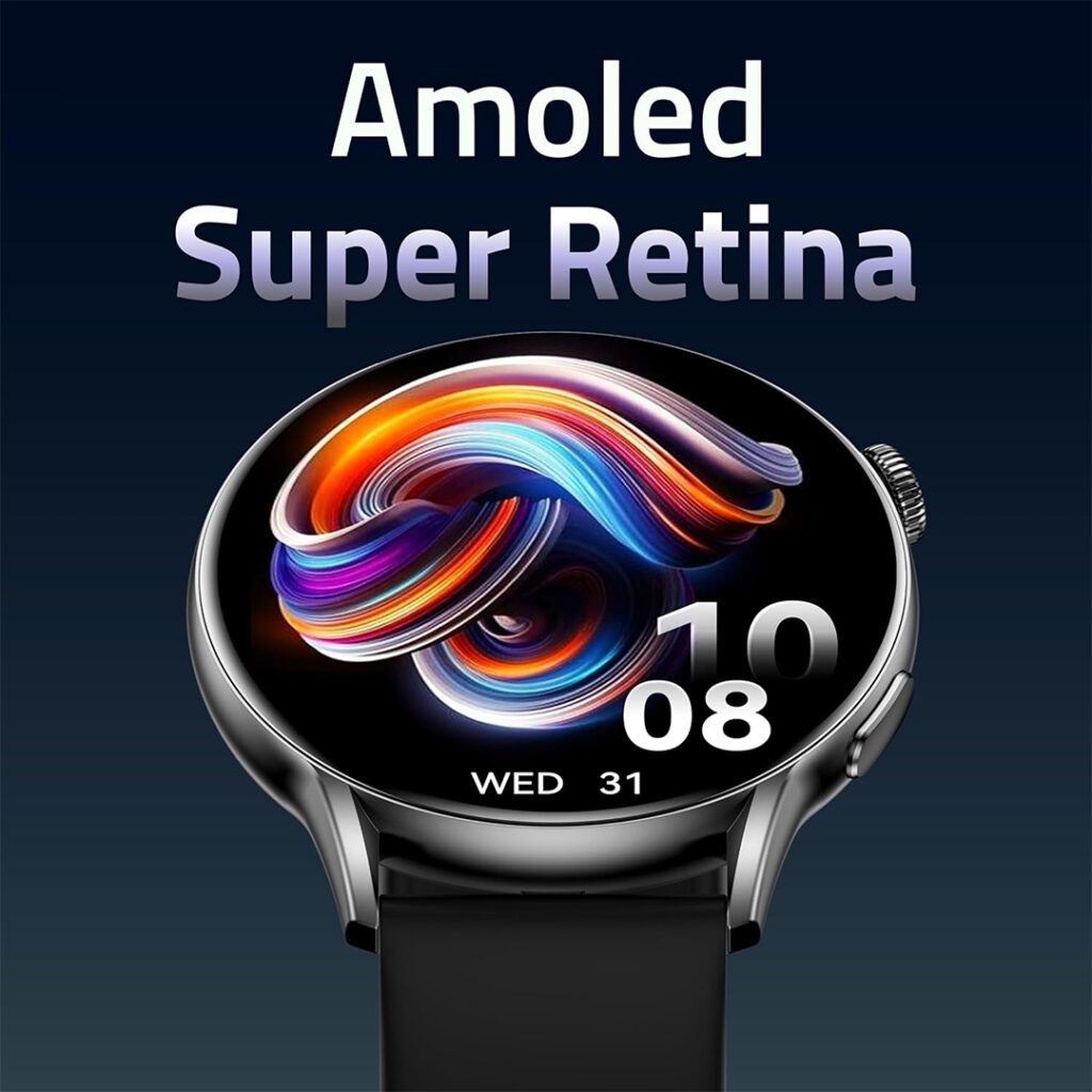 CardoO Smart Watch X Orbit with bright display and fitness tracking