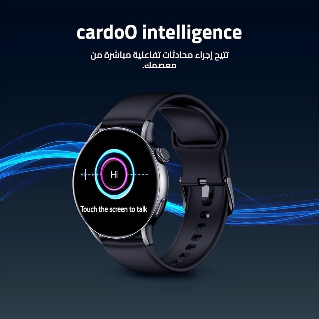 CardoO Smart Watch X Orbit with bright display and fitness tracking