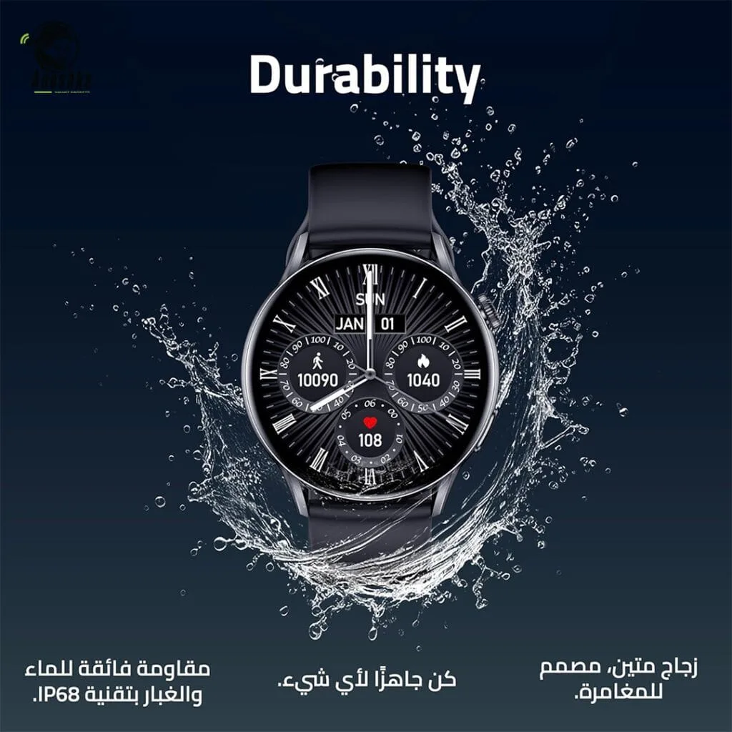CardoO Smart Watch X Orbit with bright display and fitness tracking