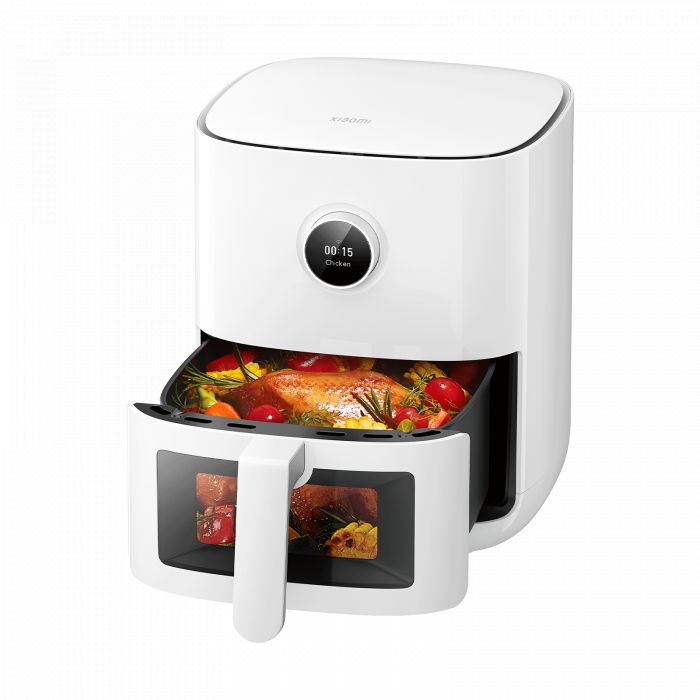Xiaomi Smart Air Fryer Pro 4L EU cooking fries and chicken