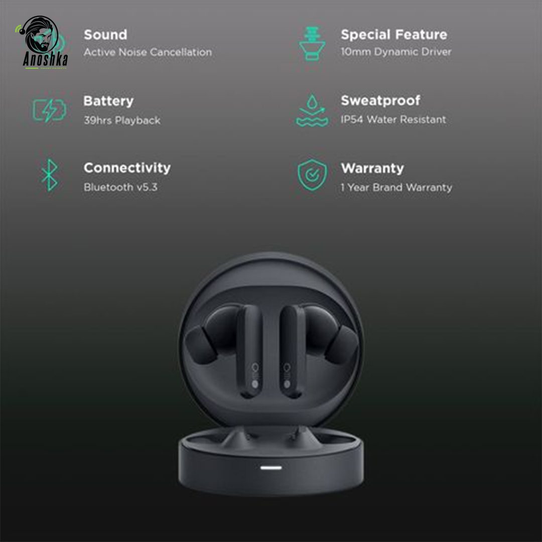 CMF by Nothing Buds Pro wireless noise cancelling earbuds with charging case