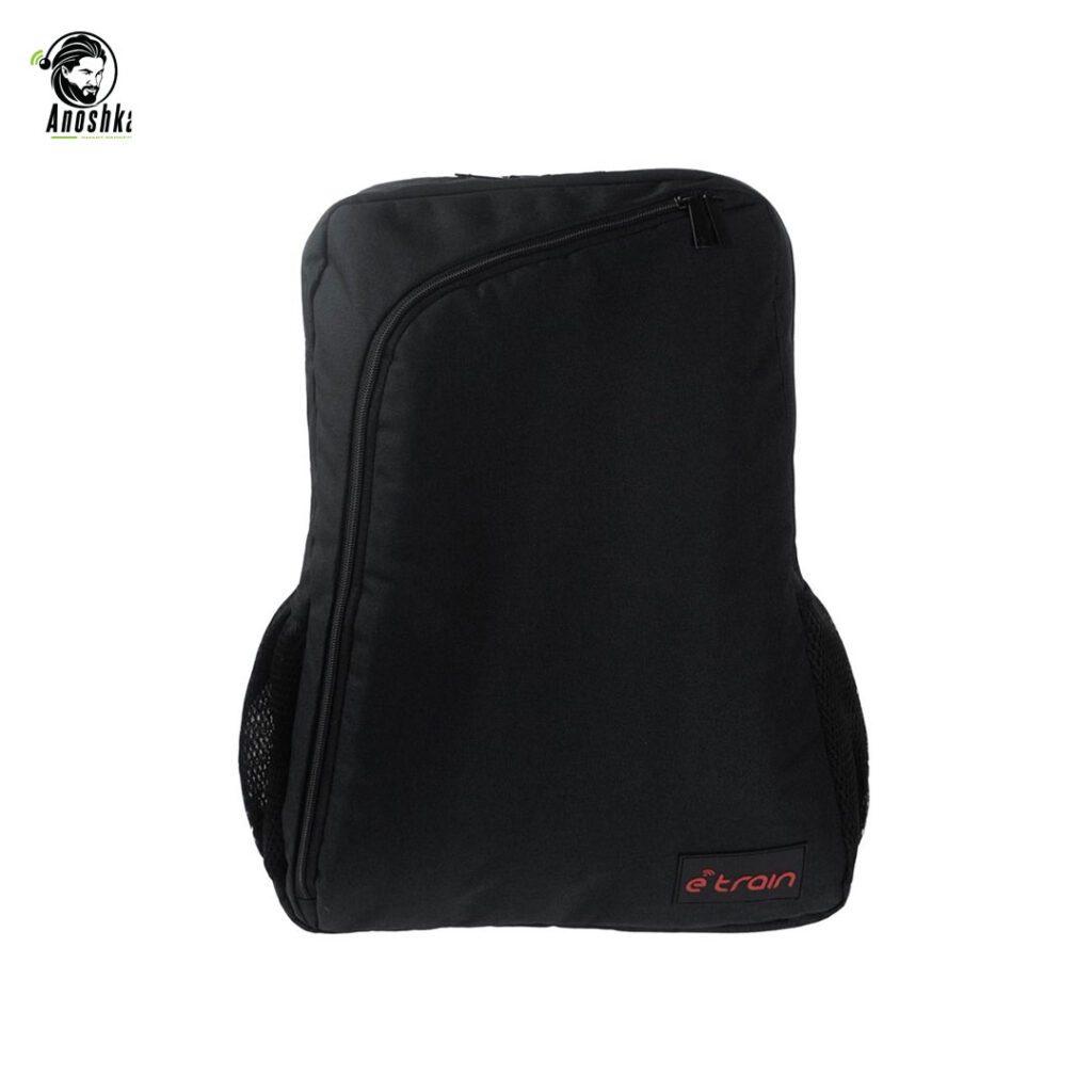 E-train BG02B black laptop backpack 15.6 inch