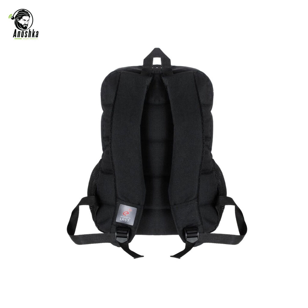 E-train BG02B black laptop backpack 15.6 inch