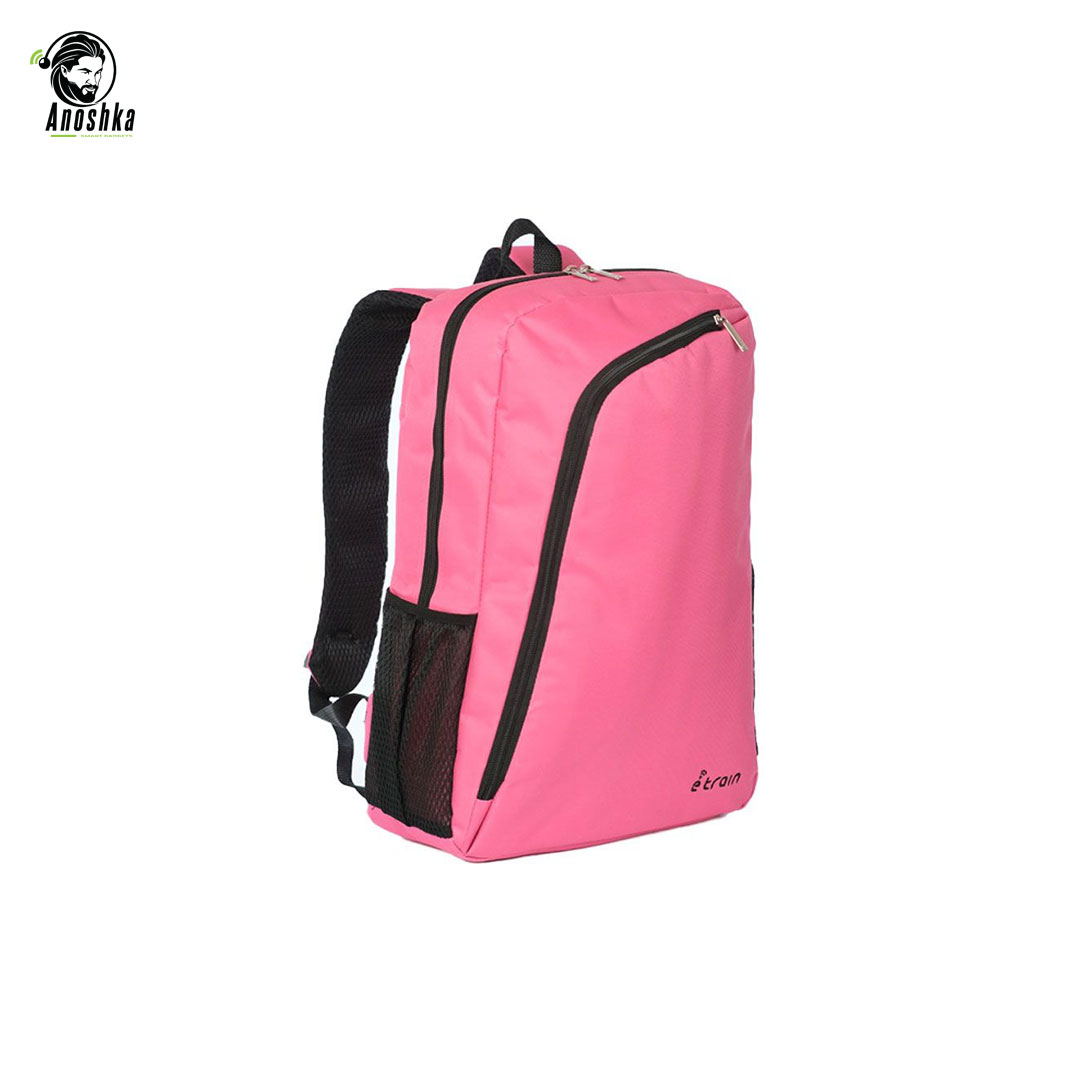 E-train BG02P pink laptop backpack 15.6 inch