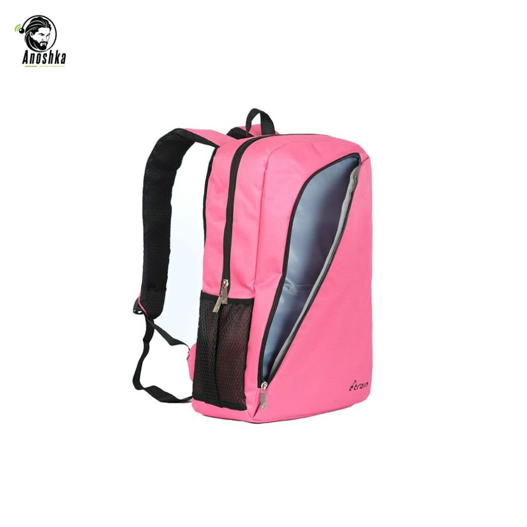 E-train BG02P pink laptop backpack 15.6 inch