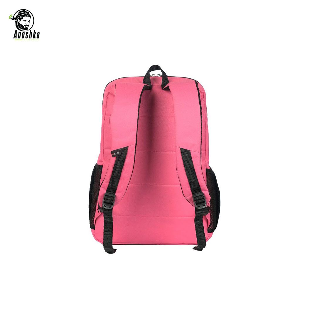E-train BG02P pink laptop backpack 15.6 inch