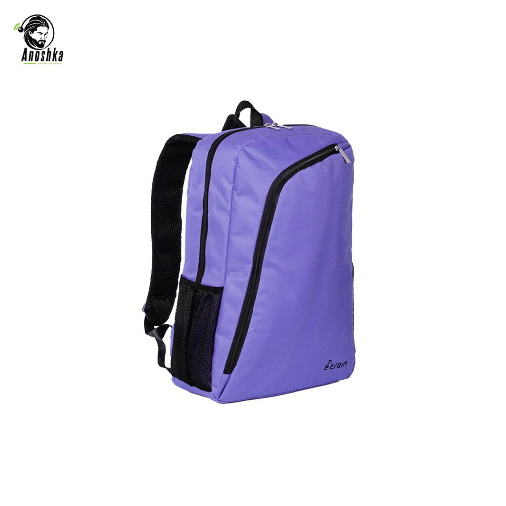 E-train BG02U purple laptop backpack 15.6 inch