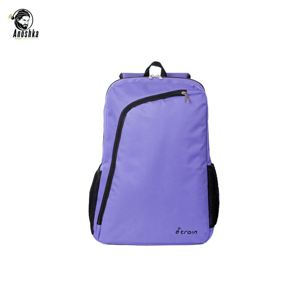 E-train BG02U purple laptop backpack 15.6 inch