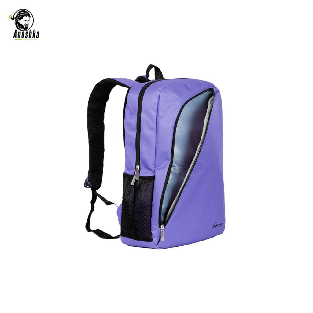 E-train BG02U purple laptop backpack 15.6 inch