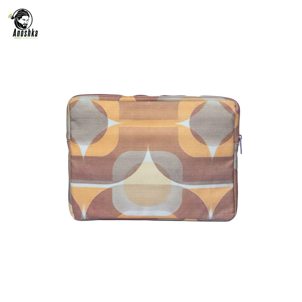 E-train BG190 brown laptop sleeve 14 inch high-quality cotton