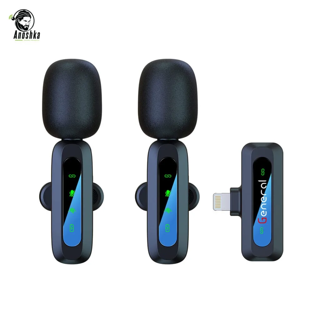General GM37 Wireless Microphone Lavalier for iPhone iOS Devices