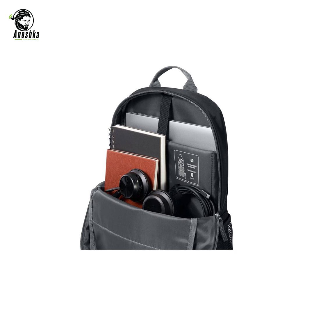 HP 15.6-inch Laptop Backpack – 9W0Z7AA – Gray - Image 4