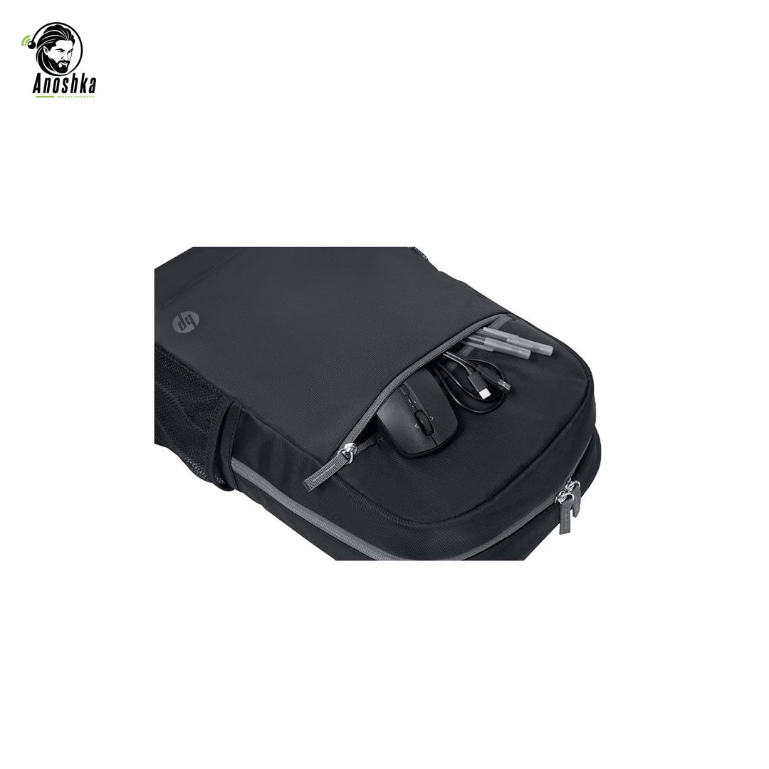 HP 15.6-inch Laptop Backpack – 9W0Z7AA – Gray - Image 5