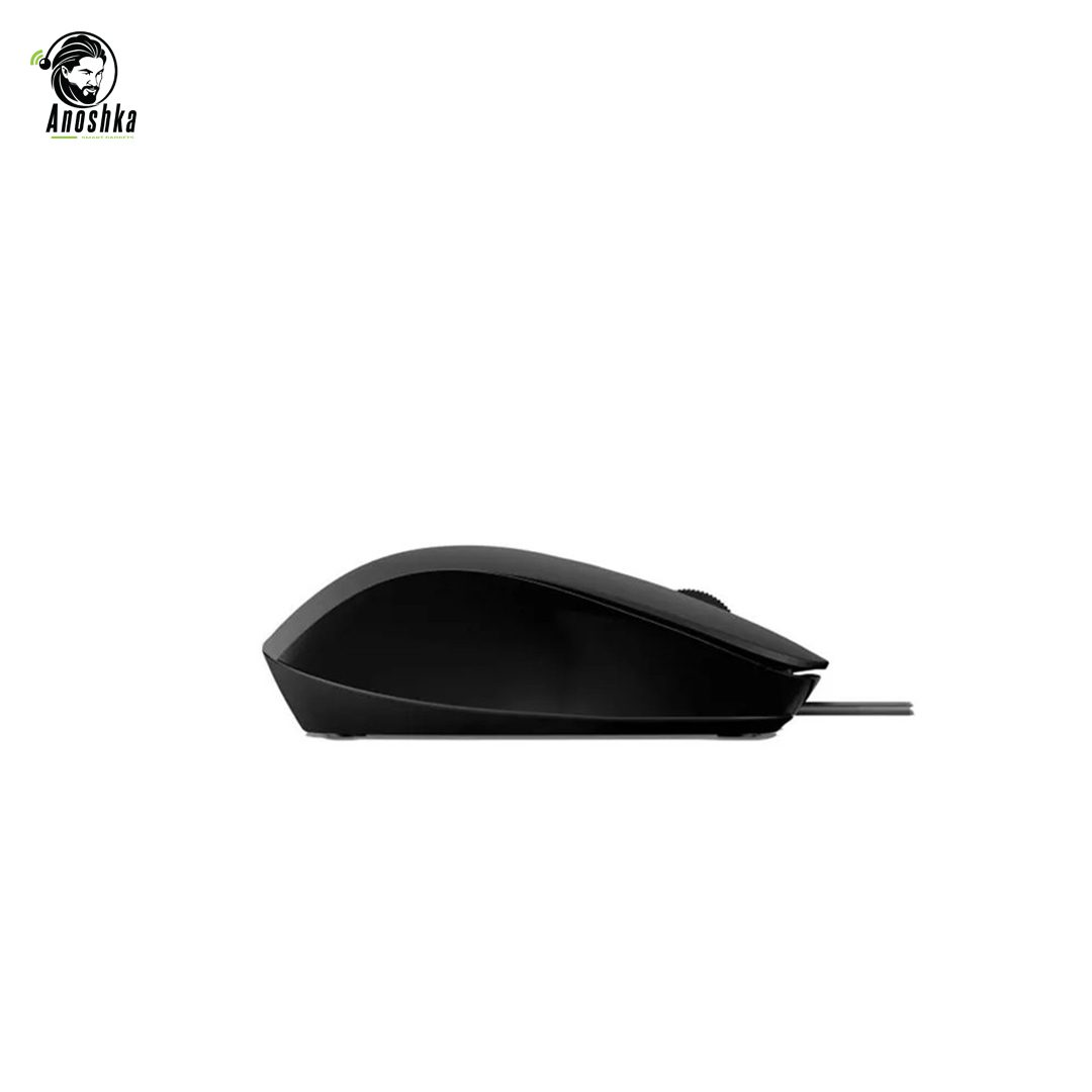 HP Wired Mouse 150 MO171 Black USB Optical Mouse