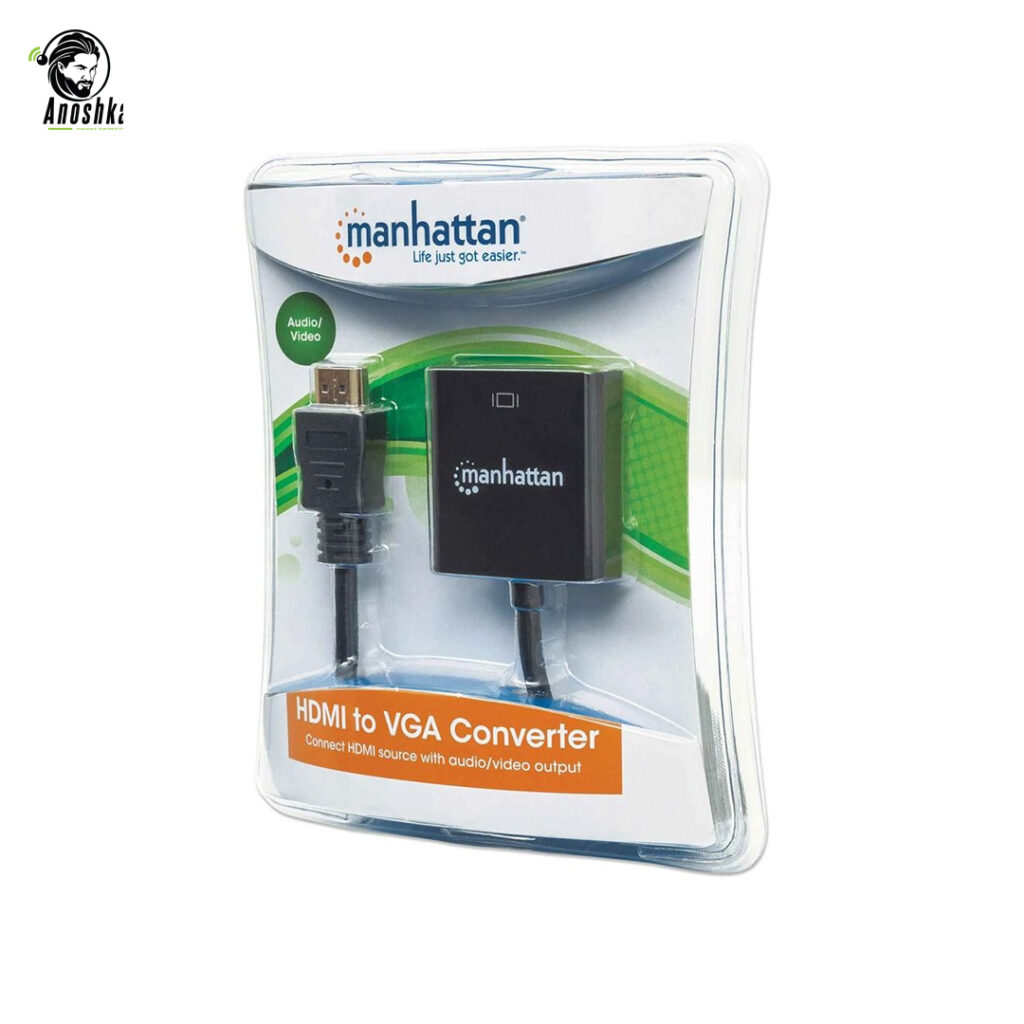 Manhattan CV-357 HDMI to VGA converter adapter