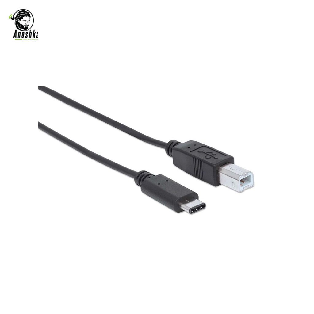 Manhattan 354950 USB-C to USB-B printer cable 2m