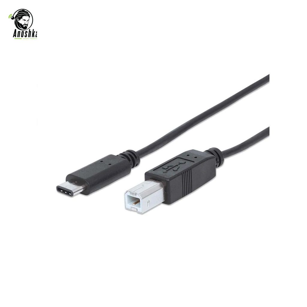 Manhattan 354950 USB-C to USB-B printer cable 2m