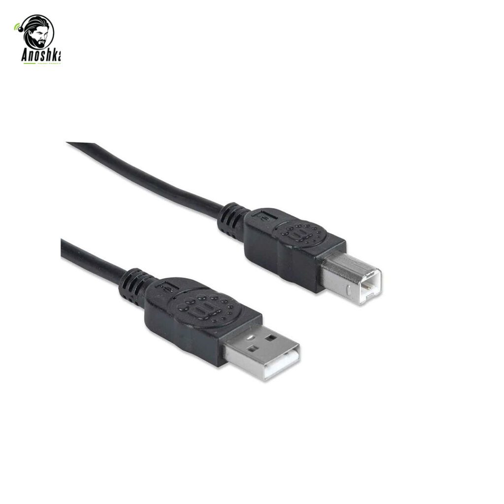 Manhattan 394611 USB printer cable A male to B male 1.8m