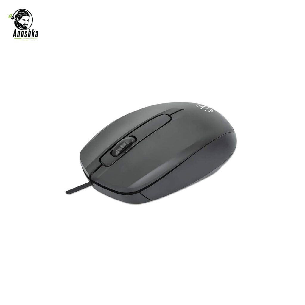 Manhattan KB717 wireless keyboard and optical mouse combo black