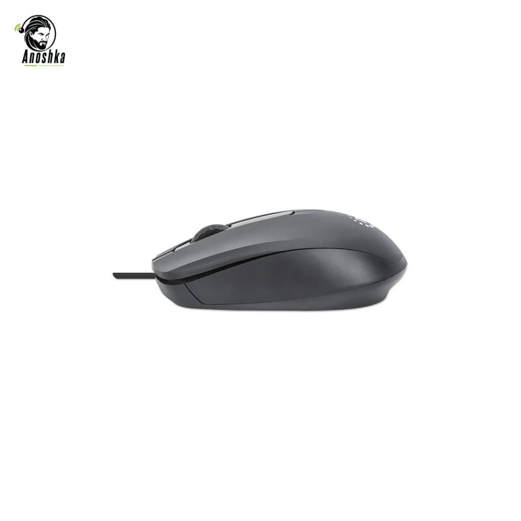 Manhattan KB717 wireless keyboard and optical mouse combo black