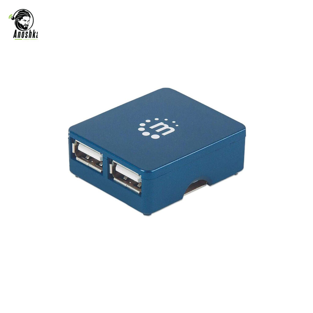 Manhattan CV256 4 port hi-speed USB micro hub