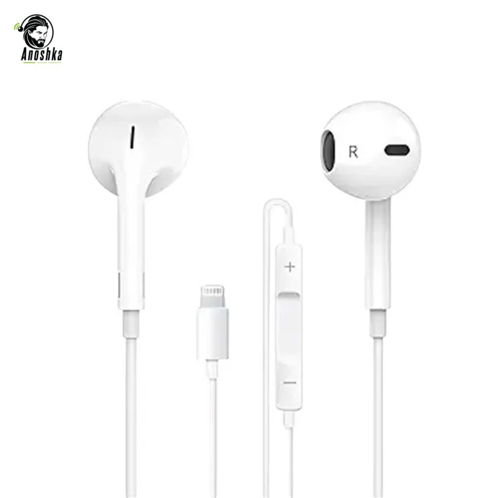 SIA SI-130W lightning in-ear stereo headphones white