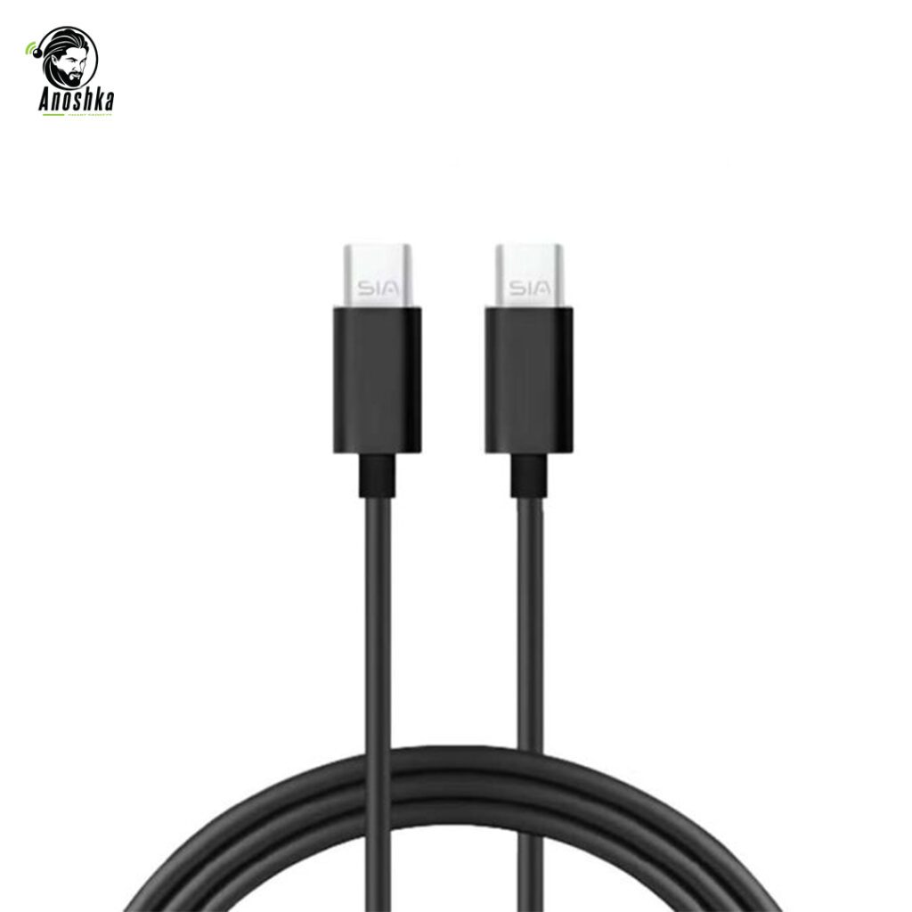 SIA Type-C to Type-C fast charging cable 36W
