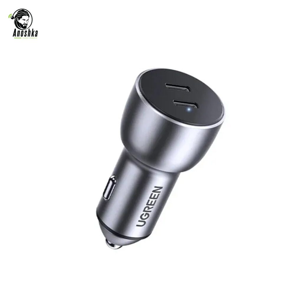 UGREEN CD213 50W dual USB-C car charger
