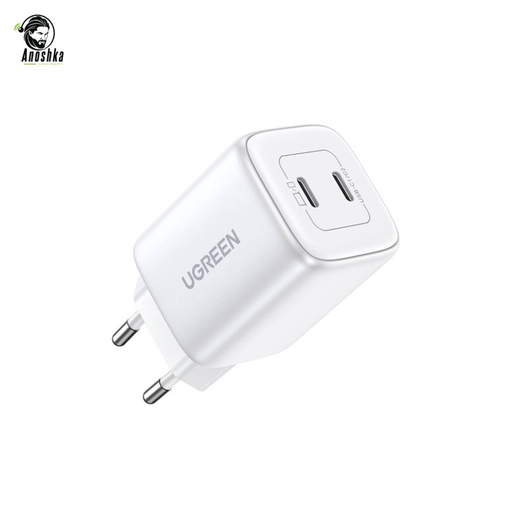 UGREEN CD294 45W GaN dual USB-C charger white