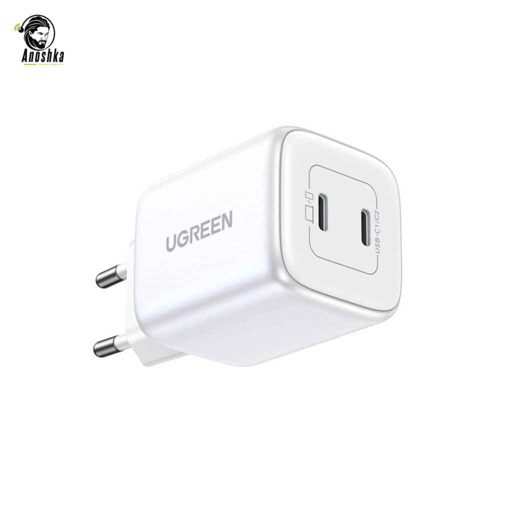 UGREEN CD294 45W GaN dual USB-C charger white